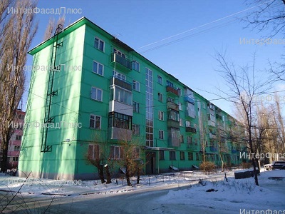 Покраска фасадов зданий и домов
